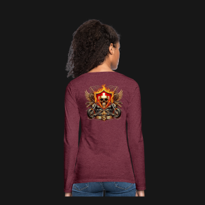 suff-22-frauen-premium-langarmsshirt-schwarz-Bordeauxrot-2